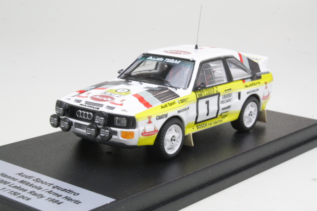 Audi Sport Quattro, Finland 1984, H.Mikkola, no.1 - Sulje napsauttamalla kuva