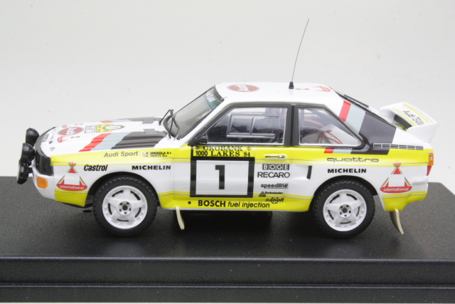 Audi Sport Quattro, Finland 1984, H.Mikkola, no.1 - Sulje napsauttamalla kuva