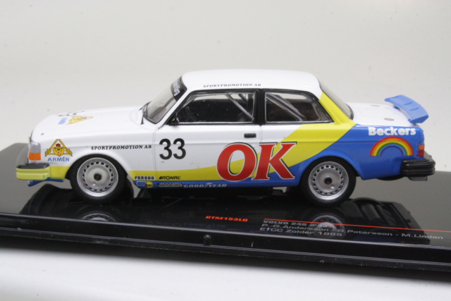 Volvo 240, ETCC Zolder 1985, P-G.Andersson/M.Linden, no.33