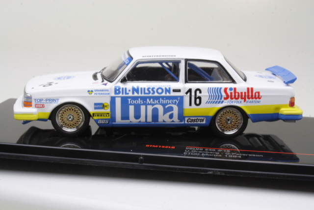 Volvo 240, ETCC Monza 1984, U.Granberg/G.Petersson, no.16