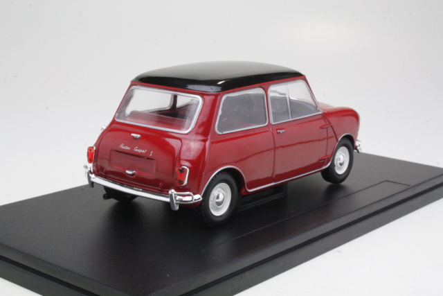 Mini Cooper 1967, punainen/musta - Sulje napsauttamalla kuva