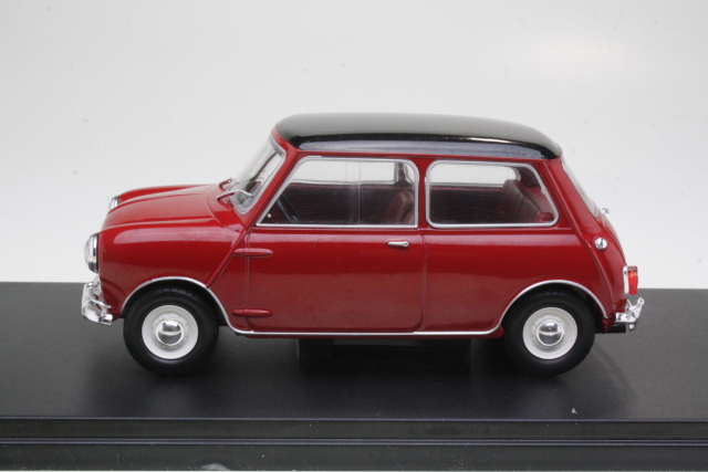 Mini Cooper 1967, punainen/musta - Sulje napsauttamalla kuva