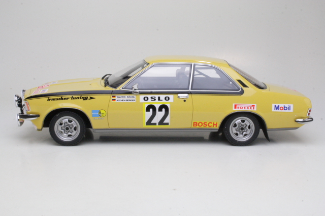 Opel Commodore B, Monte Carlo 1973, W.Röhrl, no.22 - Sulje napsauttamalla kuva