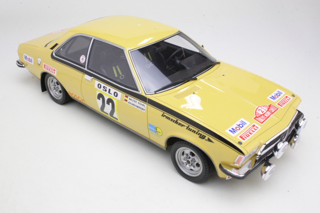 Opel Commodore B, Monte Carlo 1973, W.Röhrl, no.22 - Sulje napsauttamalla kuva