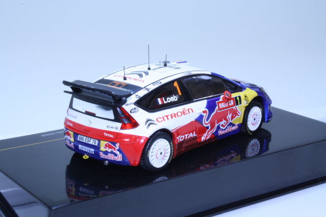 Citroen C4 WRC, Wales 2009, S.Loeb, no.1 - Sulje napsauttamalla kuva