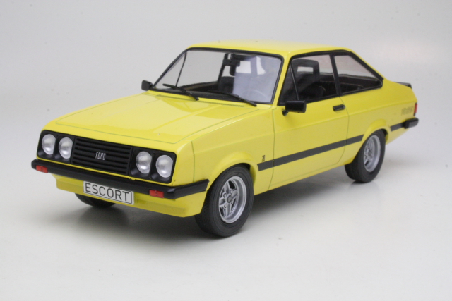 Ford Escort Mk2 RS2000 1976, keltainen