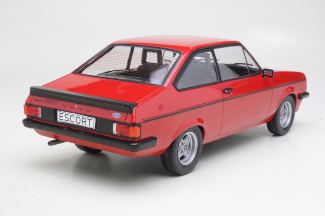 Ford Escort Mk2 RS2000 1976, punainen - Sulje napsauttamalla kuva