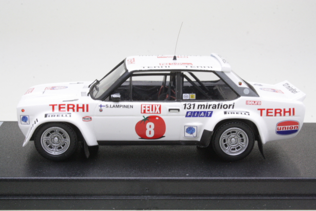 Fiat 131 Abarth, Finland 1978, S.Lampinen, no.8 - Click Image to Close