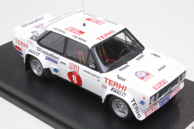 Fiat 131 Abarth, Finland 1978, S.Lampinen, no.8