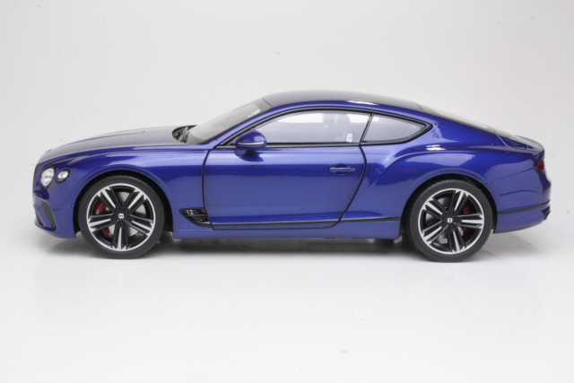 Bentley Continental GT 2018, blue - Click Image to Close
