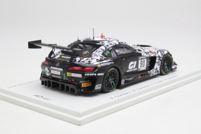 Mercedes AMG GT3, 24h Spa 2021, Patrick Kujala, no.90