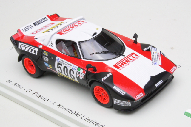 Lancia Stratos, Giro d'Italia 1978, Alen/Pianta/Kivimäki, no.506