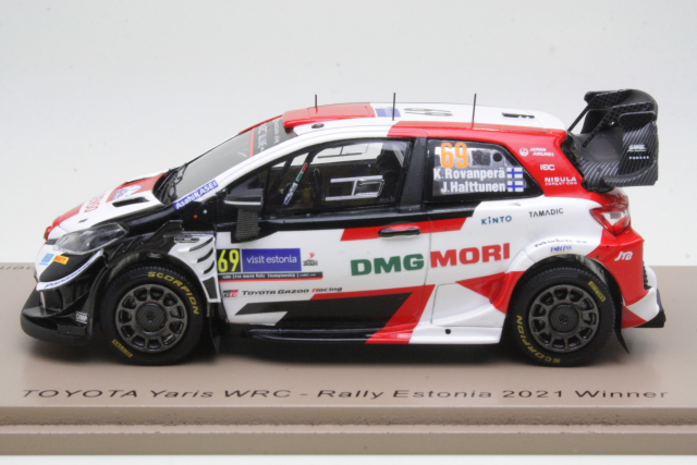 Toyota Yaris WRC, 1st. Estonia 2021, K.Rovanperä, no.69