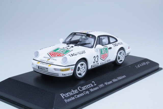 Porsche 911 Carrera 2, 1st. Cup Monaco 1993, M.Häkkinen, no.33