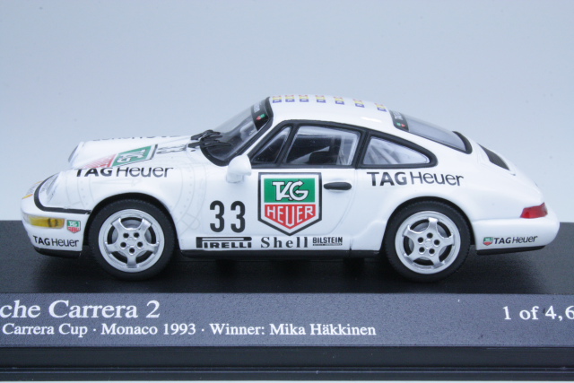 Porsche 911 Carrera 2, 1st. Cup Monaco 1993, M.Häkkinen, no.33