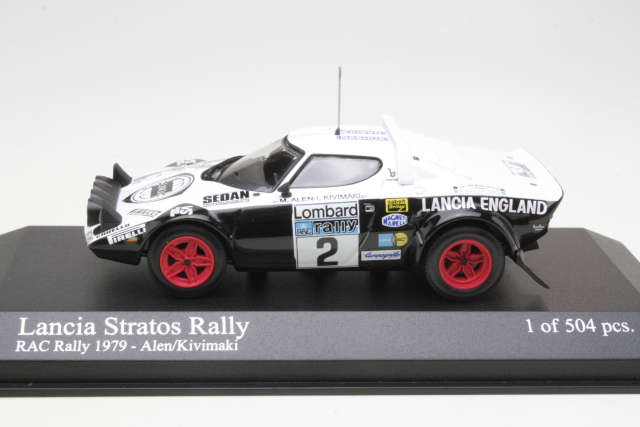 Lancia Stratos, 5th. RAC 1979, M.Alen, no.2