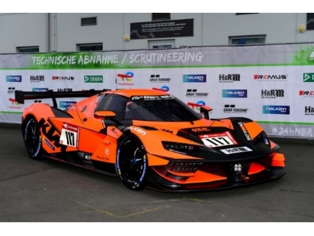 KTM X-BOW GT2, 24H Nurburgring 2022, M.Palttala, no.117 - Sulje napsauttamalla kuva