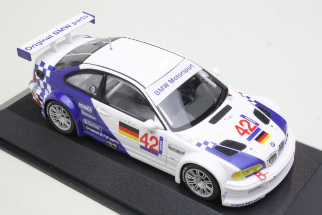 BMW M3 GTR ELMS, Jarama 2001, J.J.Lehto/J.Muller, no.42