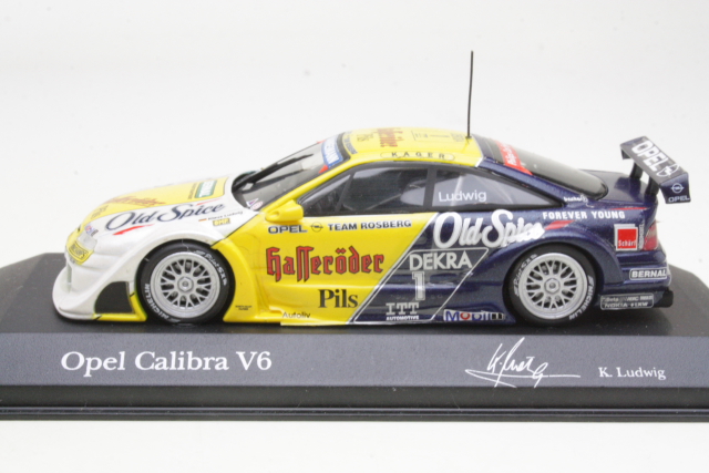 Opel Calibra V6, DTM 1995, K.Ludwig, no.1 - Sulje napsauttamalla kuva