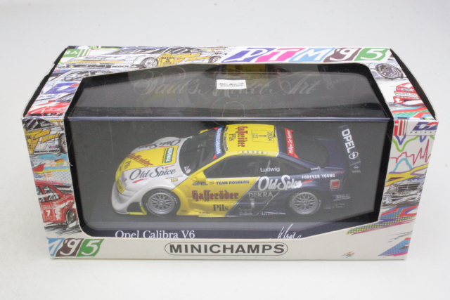 Opel Calibra V6 4x4, DTM 1995, K.Ludwig, no.1