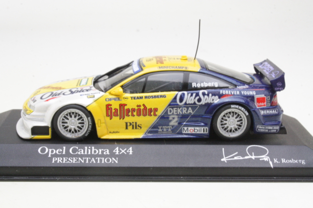 Opel Calibra V6 4x4, DTM Presentation 1995, K.Rosberg, no.2 - Sulje napsauttamalla kuva