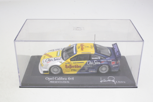 Opel Calibra V6 4x4, DTM Presentation 1995, K.Rosberg, no.2 - Sulje napsauttamalla kuva