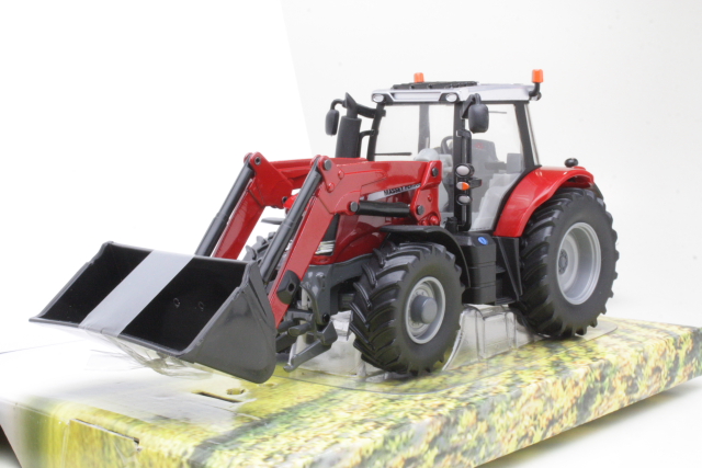 Massey Ferguson 6616 & Etukuormaaja 2016, punainen