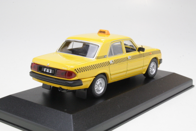 Volga GAZ 3110 4d Taxi 1997, yellow