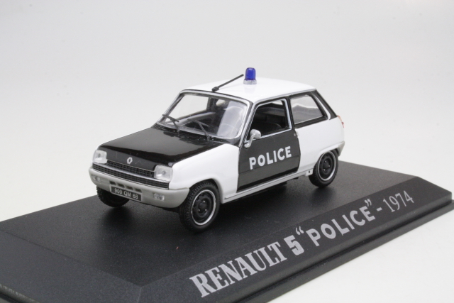 Renault 5 1974 "Police" - Sulje napsauttamalla kuva