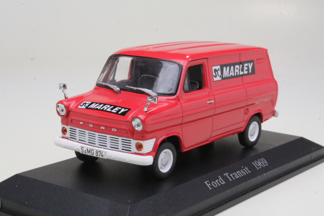Ford Transit Van 1969 "Marley", red