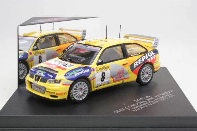 Seat Cordoba WRC E2, Monte Carlo 2000, T.Gardemeister, no.8