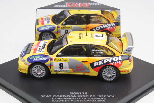 Seat Cordoba WRC E2, Monte Carlo 2000, T.Gardemeister, no.8 - Sulje napsauttamalla kuva