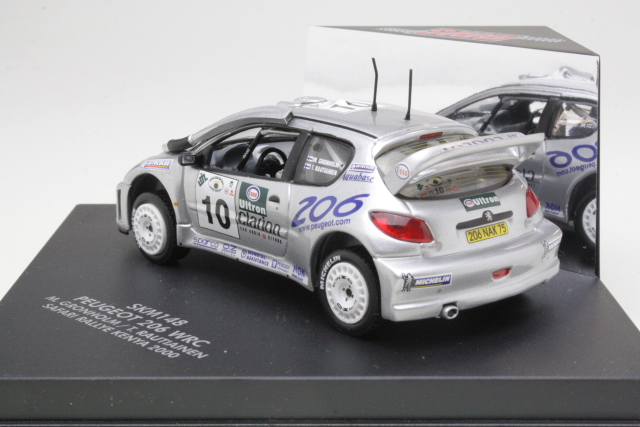 Peugeot 206 WRC, Safari 2000, M.Grönholm, no.10