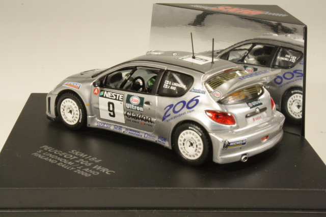 Peugeot 206 WRC, Finland 2000, S.Lindholm, no.9 - Sulje napsauttamalla kuva