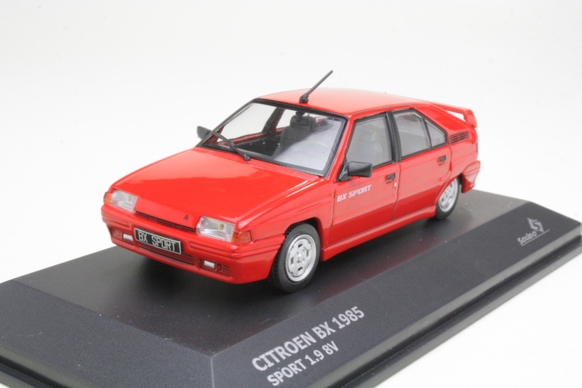 Citroen BX Sport 1985, punainen - Sulje napsauttamalla kuva