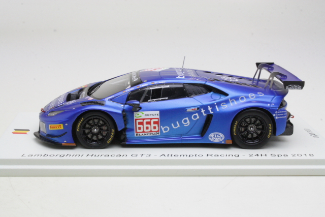 Lamborghini Huracan GT3, 24h Spa 2018, Rory Penttinen, no.666