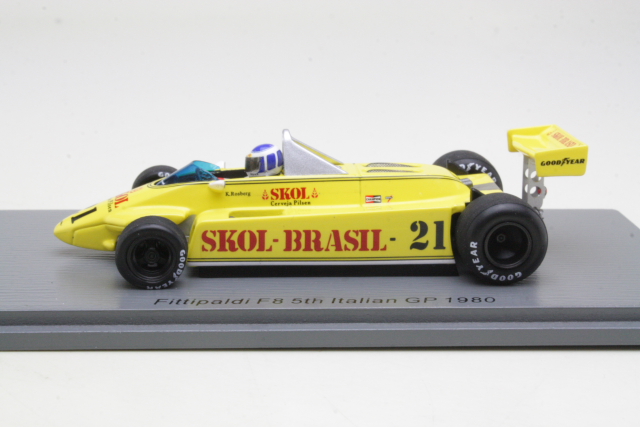 Fittipaldi F8, Italy GP 1980, K.Rosberg, no.21 - Sulje napsauttamalla kuva