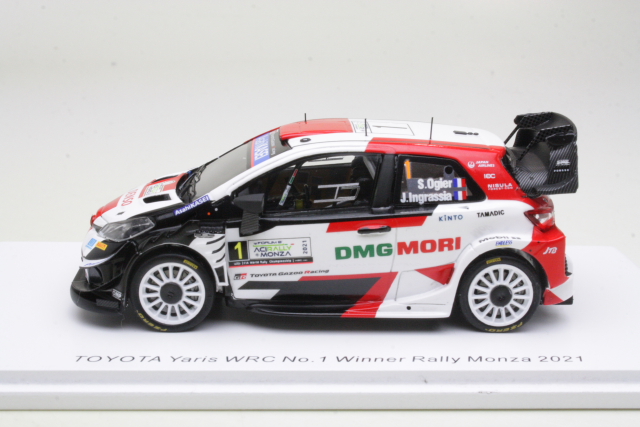 Toyota Yaris WRC, Monza 2021, S.Ogier, no.1 - Sulje napsauttamalla kuva