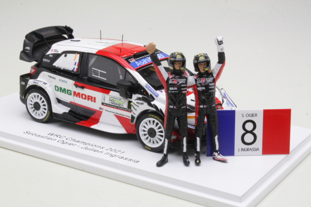 Toyota Yaris WRC, Monza 2021, S.Ogier, no.1 - Sulje napsauttamalla kuva