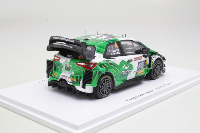 Toyota Yaris WRC, 4th. Finland 2021, E.Lappi, no.4 - Sulje napsauttamalla kuva