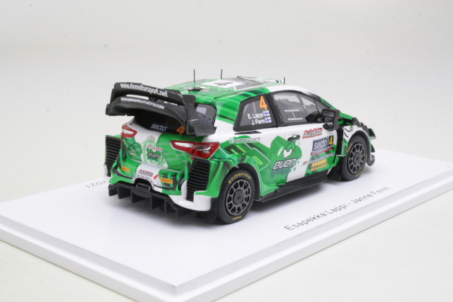 Toyota Yaris WRC, 4th. Finland 2021, E.Lappi, no.4