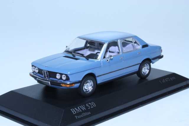 BMW 520i (E12) 1972, sininen