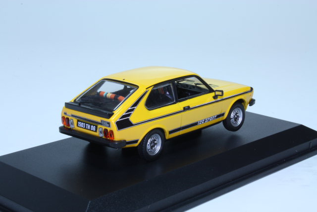 Fiat 128 3P Coupe 1978, yellow