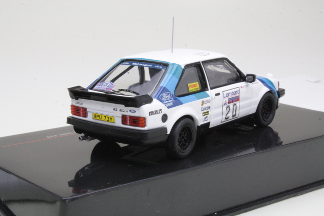 Ford Escort Mk3 RS1600i, RAC 1983, M.Wilson, no.20