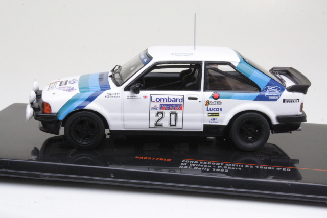 Ford Escort Mk3 RS1600i, RAC 1983, M.Wilson, no.20