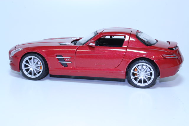 Mercedes SLS AMG 2010, punainen - Sulje napsauttamalla kuva