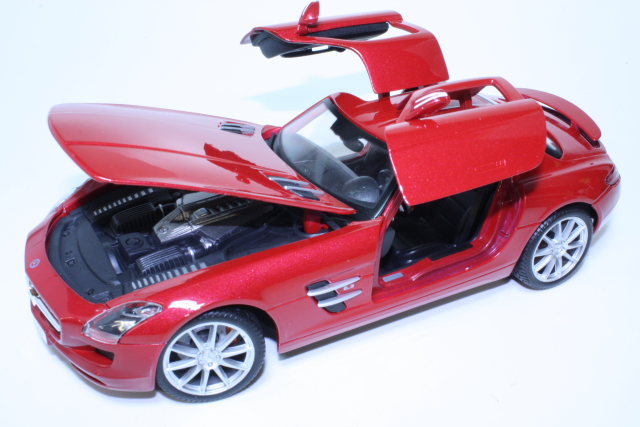 Mercedes SLS AMG 2010, punainen - Sulje napsauttamalla kuva