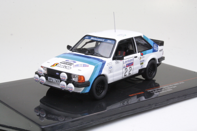 Ford Escort Mk3 RS1600i, RAC 1983, L.Aitken-Walker, no.22