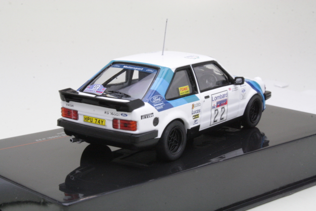 Ford Escort Mk3 RS1600i, RAC 1983, L.Aitken-Walker, no.22 - Sulje napsauttamalla kuva