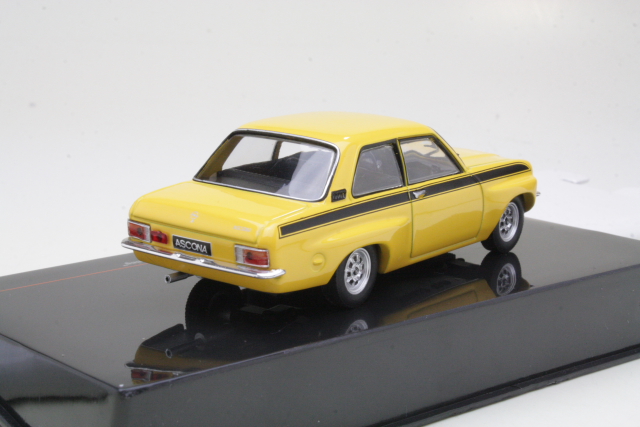 Opel Ascona A 1973, yellow "Tuning"